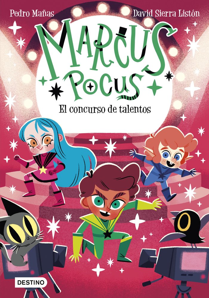 Marcus Pocus 4. El concurso de talentos, de PEDRO MAÑAS | portada del libro