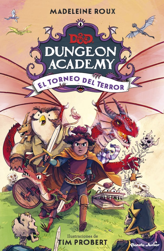 DUNGEONS & DRAGONS. DUNGEON ACADEMY. EL TORNEO DEL, de MADELEINE ROUX | portada del libro