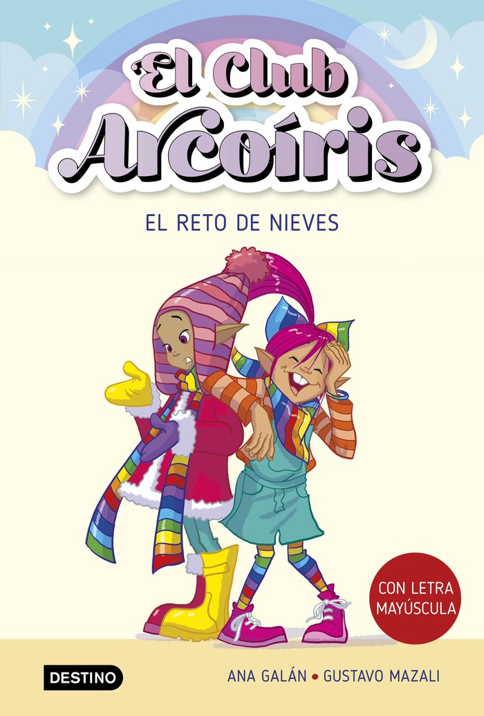 EL CLUB ARCOIRIS 4. EL RETO DE NIEVES, de ANA GALAN | portada del libro