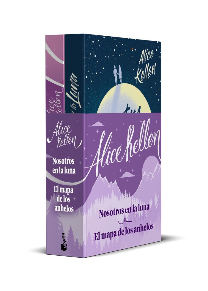 Pack Nosotros en la luna El mapa de los anhelos, de ALICE KELLEN | portada del libro
