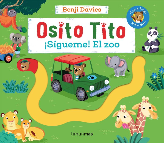 OSITO TITO. ¡SIGUEME! EL ZOO, de BENJI DAVIES | portada del libro