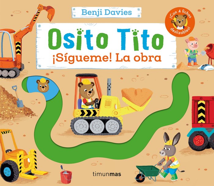 OSITO TITO. ¡SIGUEME! LA OBRA, de BENJI DAVIES | portada del libro