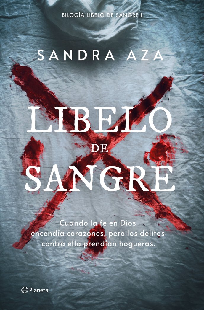 LIBELO DE SANGRE, de SANDRA AZA | portada del libro