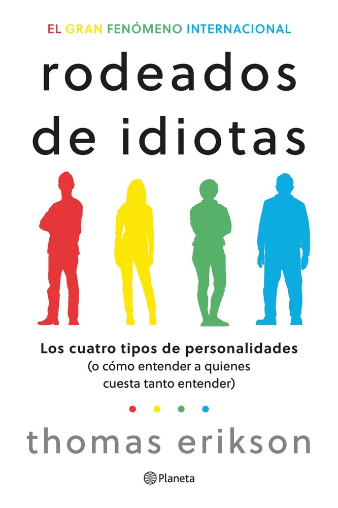 RODEADOS DE IDIOTAS, de THOMAS ERIKSON | portada del libro