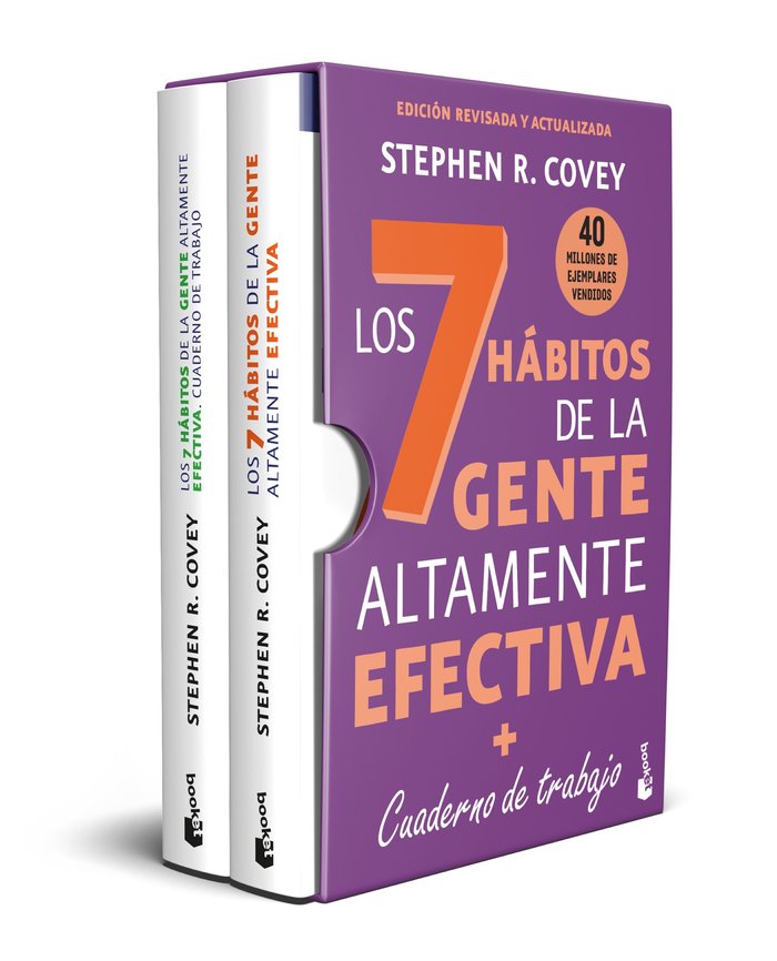 ESTUCHE LOS 7 HABITOS DE LA GENTE ALTAMENTE EFECTIVA, de STEPHEN R COVEY | portada del libro