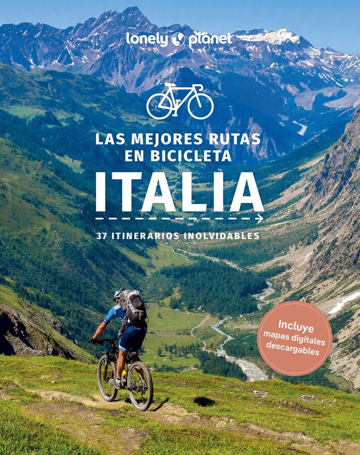 LAS MEJORES RUTAS EN BICICLETA POR ITALIA 1, de MARGHERITA RAGG | portada del libro