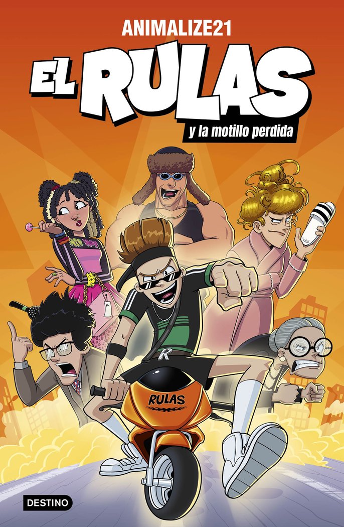 EL RULAS Y LA MOTILLO PERDIDA, de ANIMALIZE21 | portada del libro