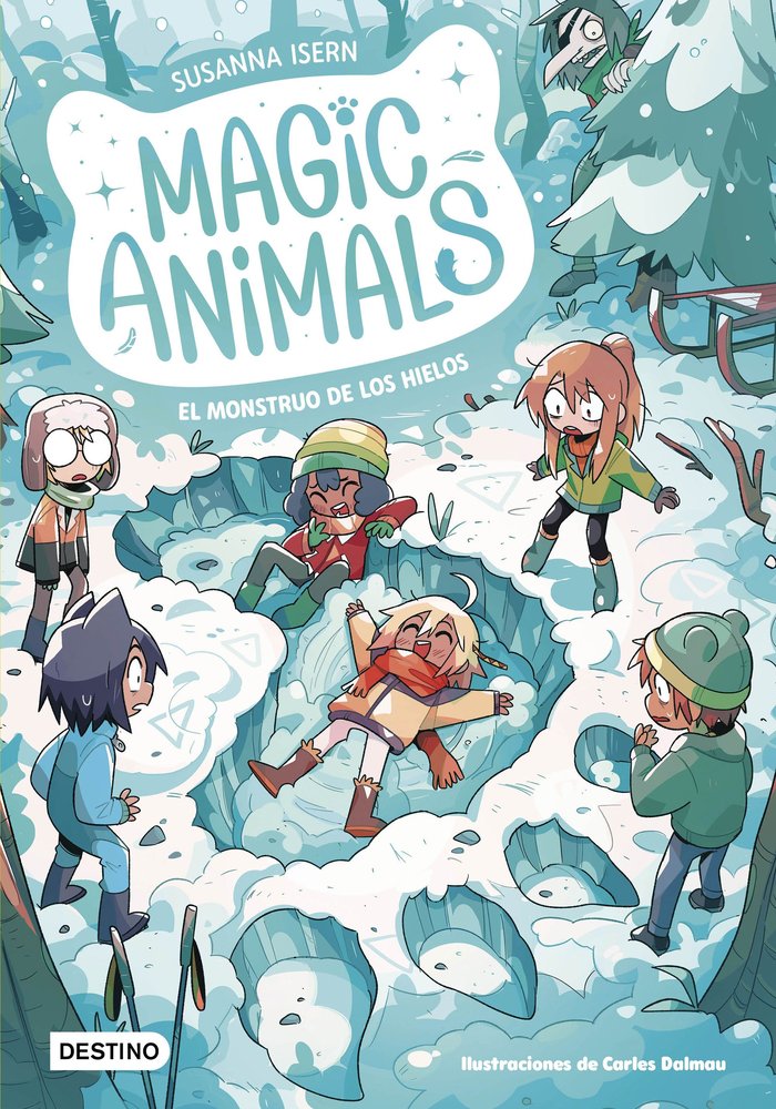 MAGIC ANIMALS 4. EL MONSTRUO DE LOS HIELOS, de SUSANNA ISERN | portada del libro