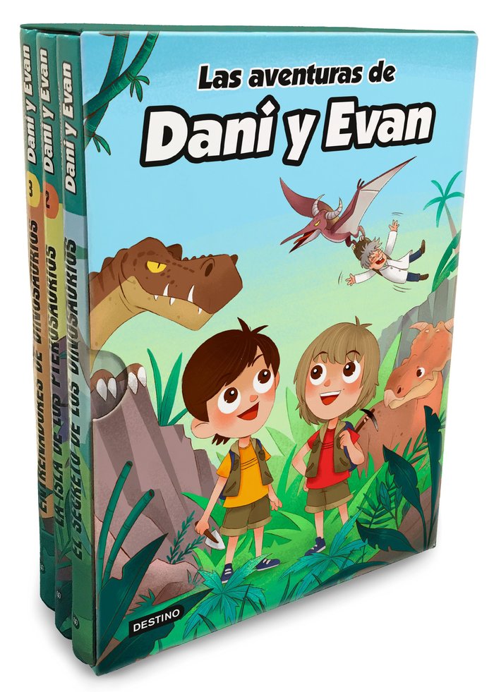 ESTUCHE LAS AVENTURAS DE DANI Y EVAN, de LAS AVENTURAS DE DANI Y EVAN | portada del libro