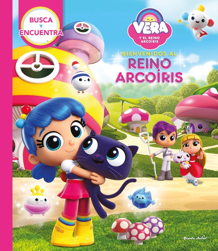 VERA Y EL REINO ARCOIRIS BUSCA Y ENCUENTRA, de VERA Y EL REINO ARCOIRIS | portada del libro