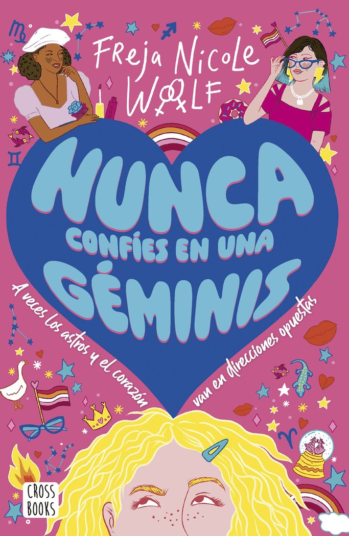 NUNCA CONFIES EN UNA GEMINIS, de FREJA NICOLE WOOLF | portada del libro