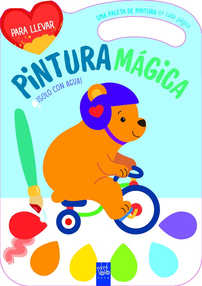 PINTURA MAGICA OSO, de YOYO | portada del libro