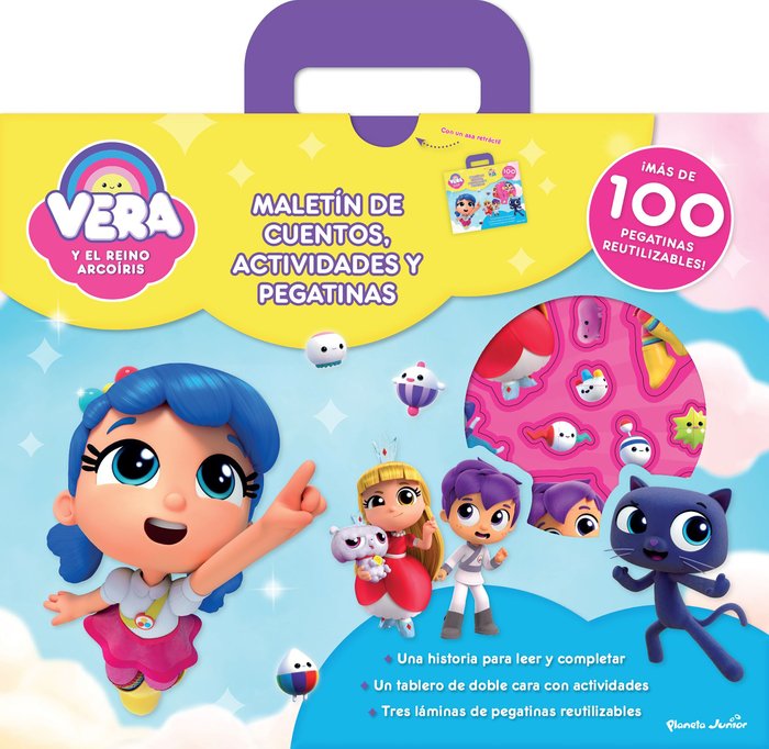 VERA Y EL REINO ARCOIRIS MALETIN DE CUENTOS ACTIVIDADES Y PE, de VERA Y EL REINO ARCOIRIS | portada del libro