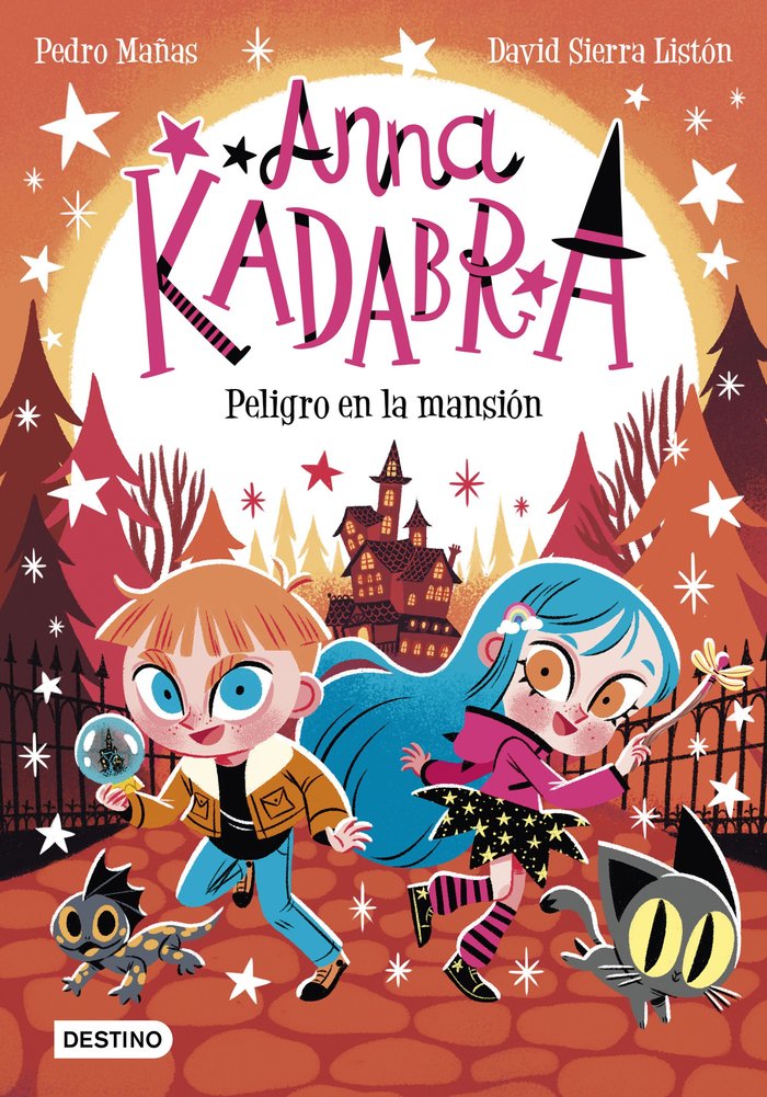 ANNA KADABRA 13 PELIGRO EN LA MANSION, de PEDRO MAÑAS | portada del libro