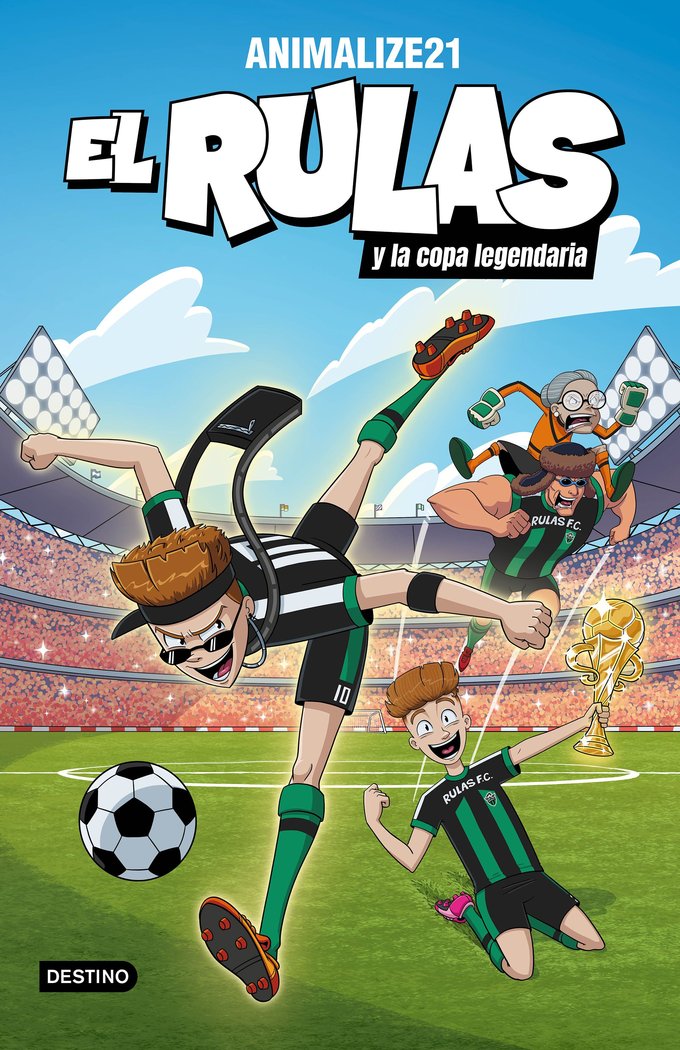 EL RULAS 2. EL RULAS Y LA COPA LEGENDARIA, de ANIMALIZE21 | portada del libro