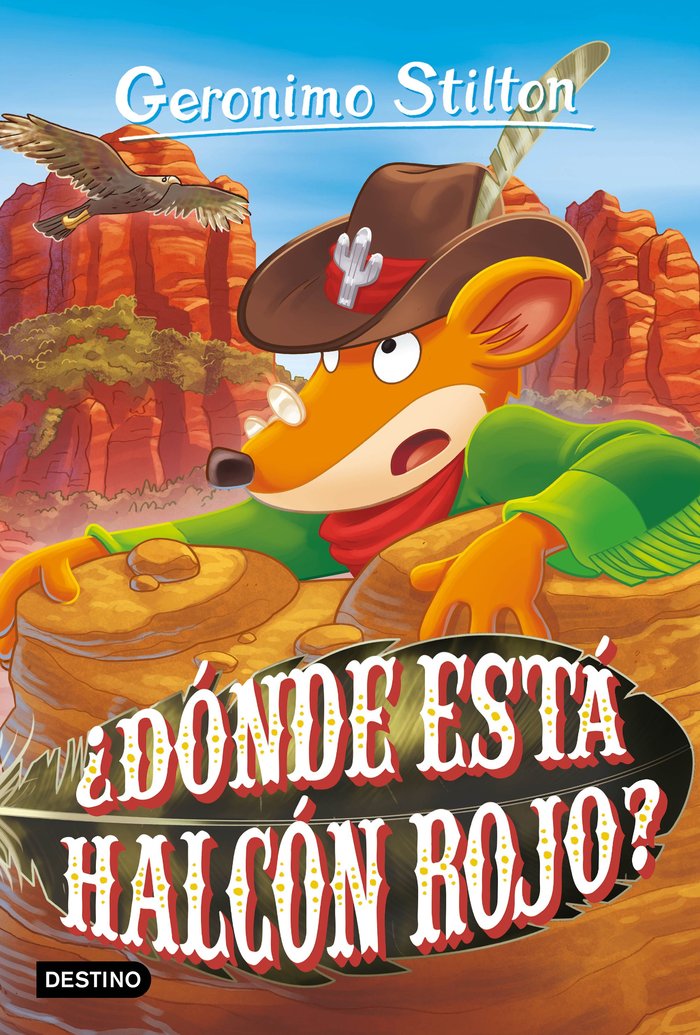 GERONIMO STILTON 97 DONDE ESTA HALCON ROJO, de GERONIMO STILTON | portada del libro