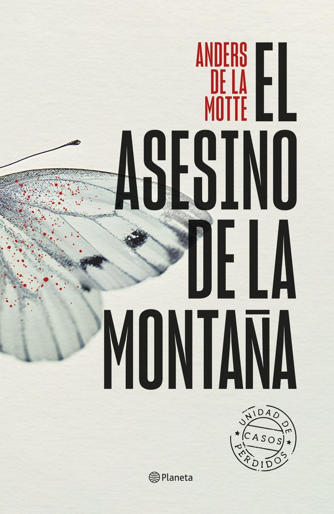 EL ASESINO DE LA MONTAÑA, de ANDERS DE LA MOTTE | portada del libro