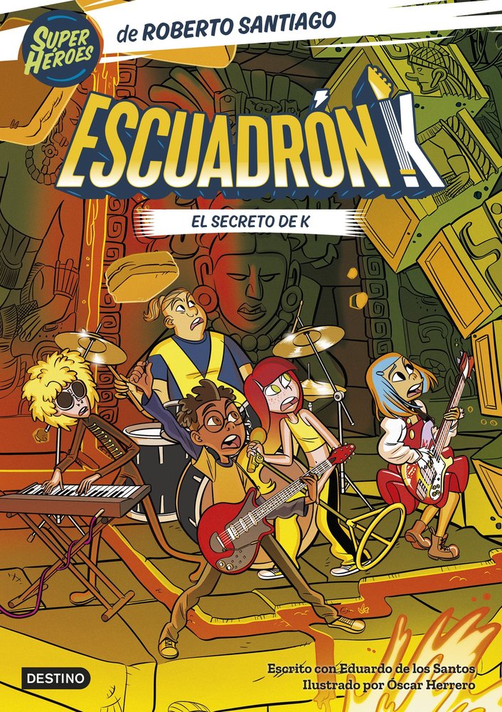 ESCUADRON K 2. EL SECRETO DE K, de SANTIAGO, ROBERTO | portada del libro