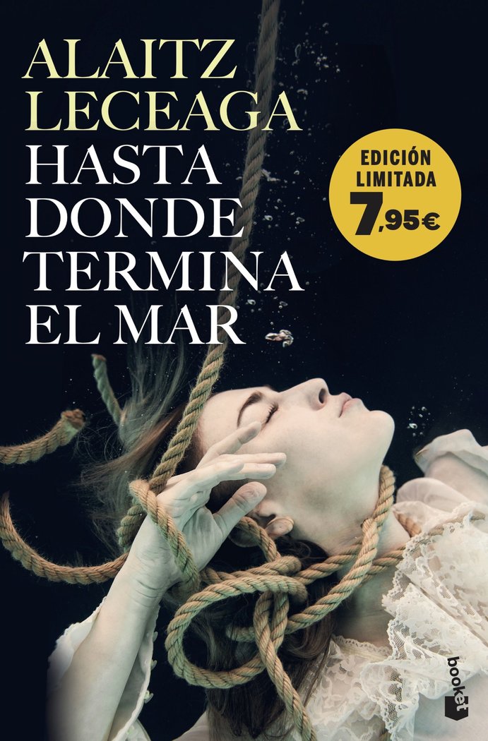 HASTA DONDE TERMINA EL MAR, de ALAITZ LECEAGA | portada del libro