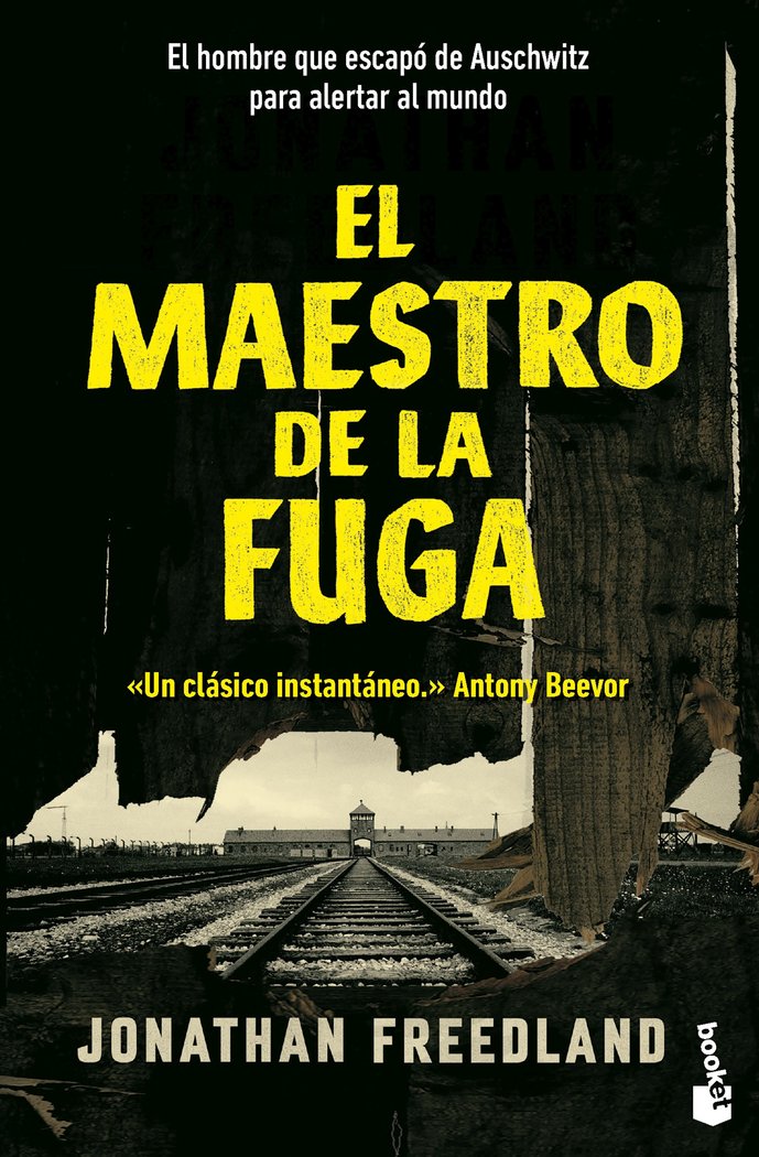 EL MAESTRO DE LA FUGA, de JONATHAN FREEDLAND | portada del libro