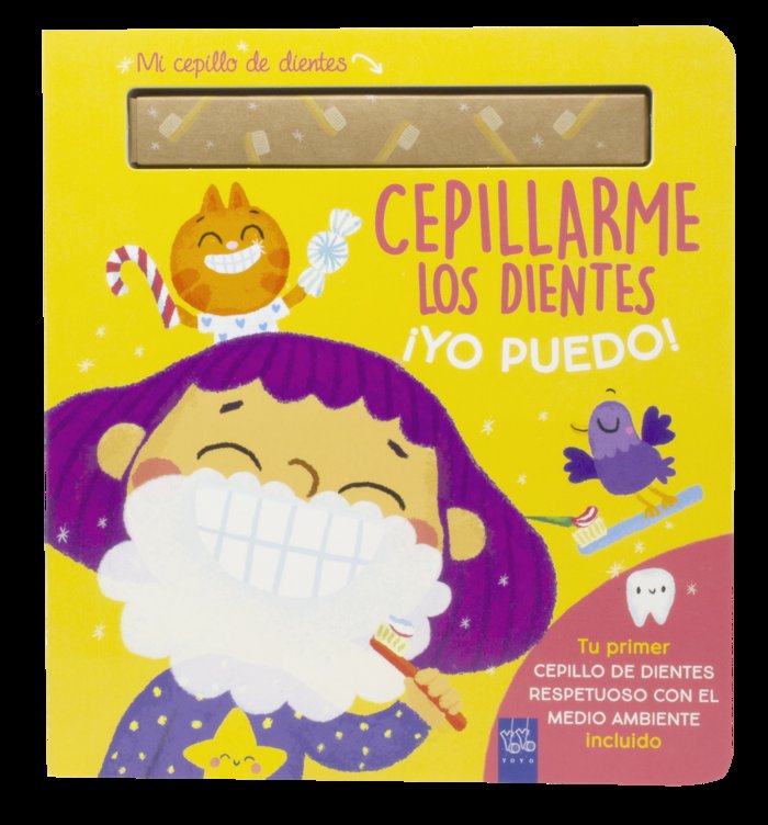 Cepillarme los dientes, de YOYO | portada del libro