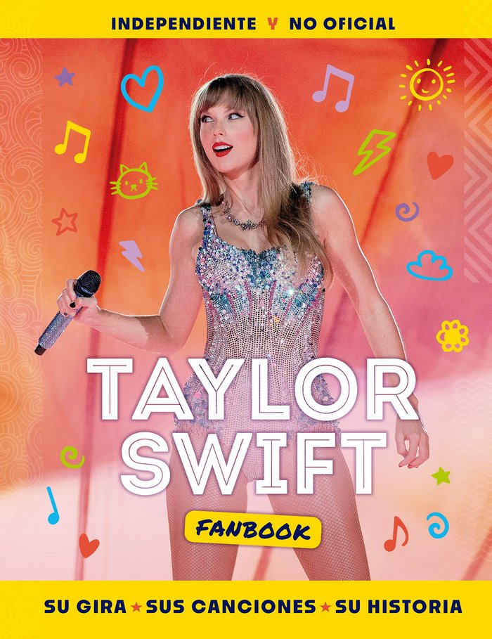 TAYLOR SWIFT FANBOOK | portada del libro
