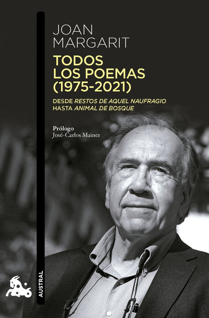 TODOS LOS POEMAS (1975-2021), de JOAN MARGARIT | portada del libro