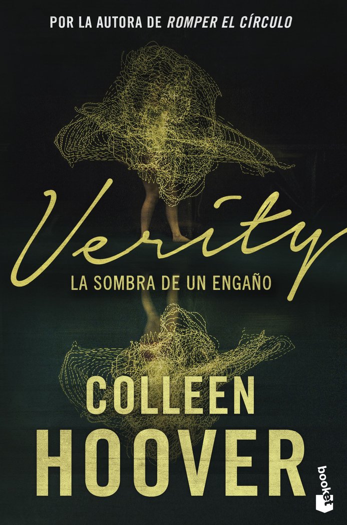 VERITY LA SOMBRA DE UN ENGAÑO, de COLLEEN HOOVER | portada del libro