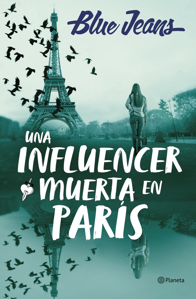 UNA INFLUENCER MUERTA EN PARIS, de BLUE JEANS | portada del libro