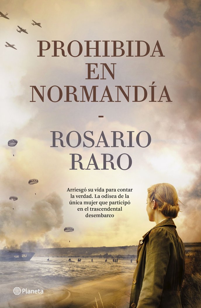 PROHIBIDA EN NORMANDIA, de ROSARIO RARO | portada del libro