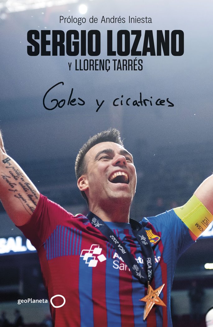 GOLES Y CICATRICES, de SERGIO LOZANO | portada del libro