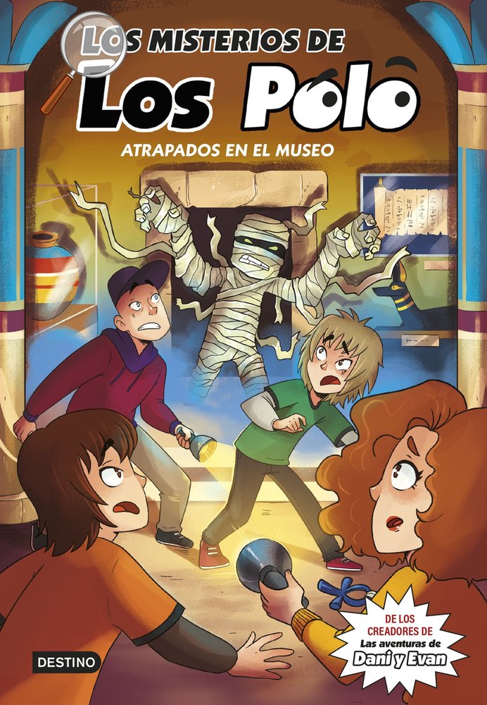Los misterios de los Polo 3. Atrapados en el museo, de LOS POLO | portada del libro