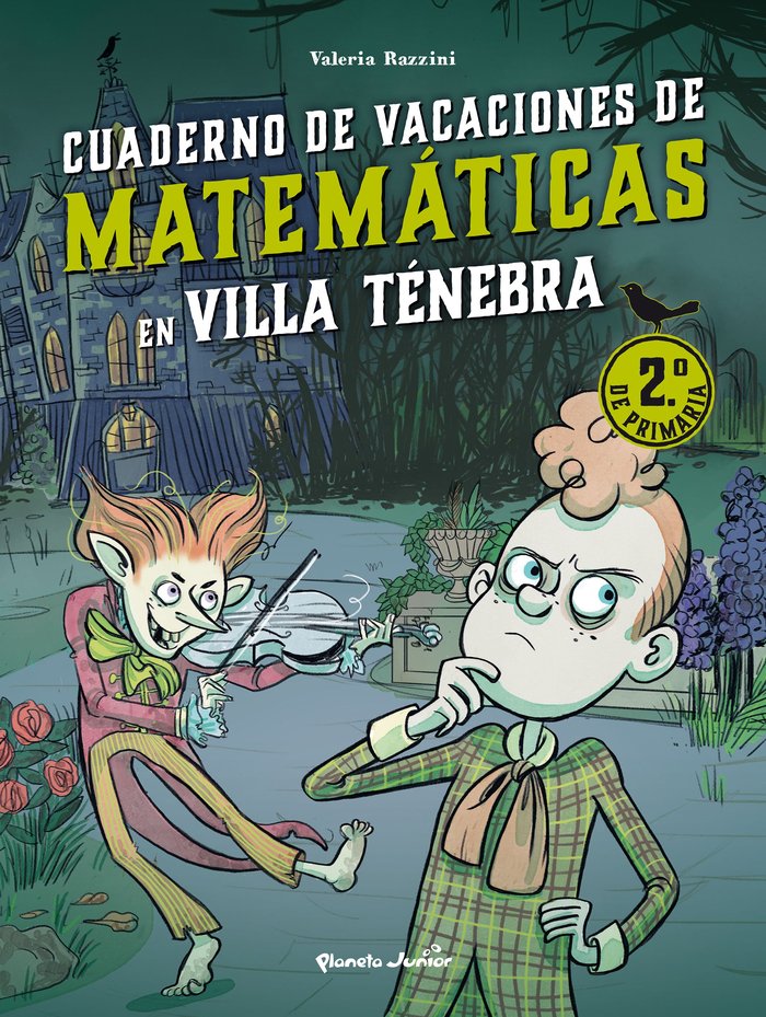 VILLA TENEBRA CUADERNO DE VACACIONES DE MATEMATICAS 2.º DE P, de VALERIA RAZZINI | portada del libro