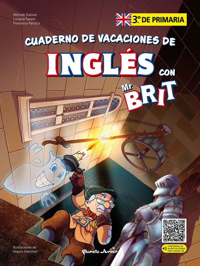 MR BRIT CUADERNO VACACIONES INGLES 3º PRIMARIA | portada del libro