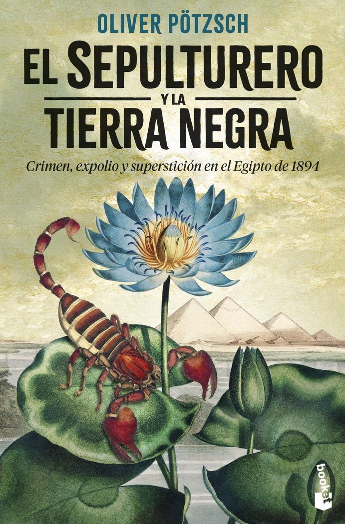 EL SEPULTURERO Y LA TIERRA NEGRA, de OLIVER POTZSCH | portada del libro