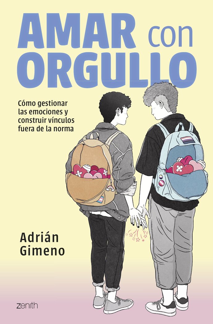 AMAR CON ORGULLO, de ADRIAN GIMENO | portada del libro