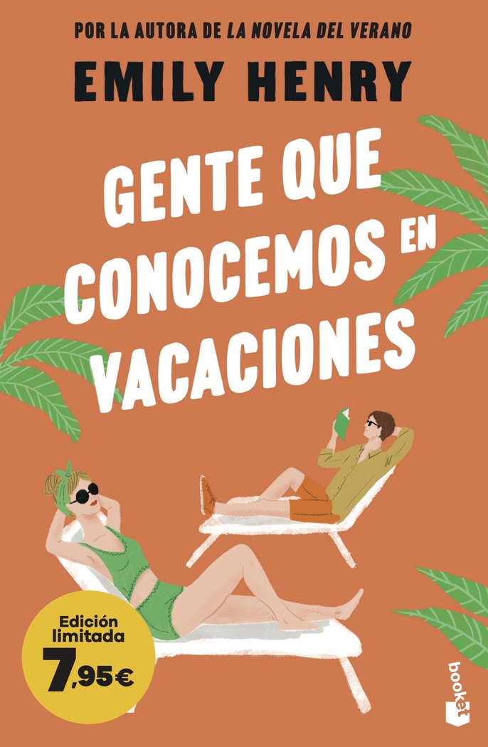 GENTE QUE CONOCEMOS EN VACACIONES, de EMILY HENRY | portada del libro
