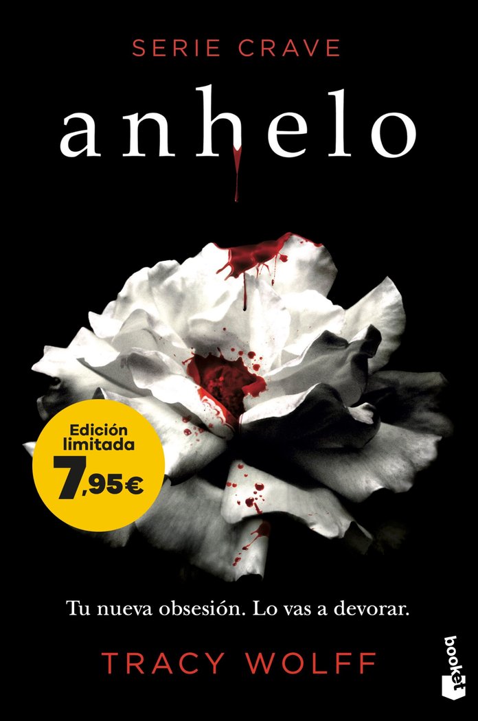 SERIE CRAVE 1 ANHELO, de TRACY WOLFF | portada del libro