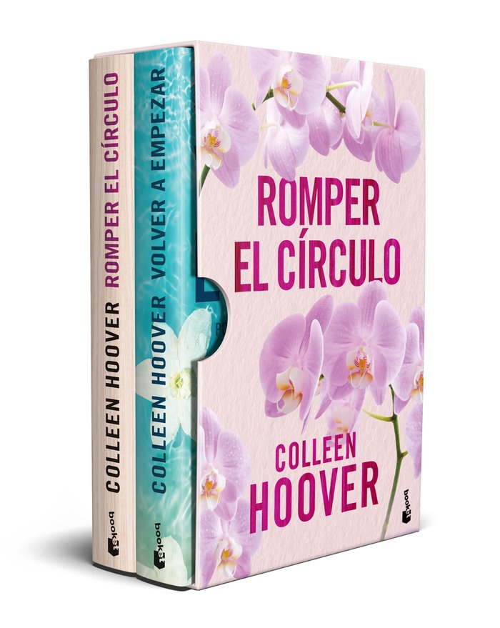 ESTUCHE ROMPER EL CIRCULO Y VOLVER A EMPEZAR, de COLLEEN HOOVER | portada del libro