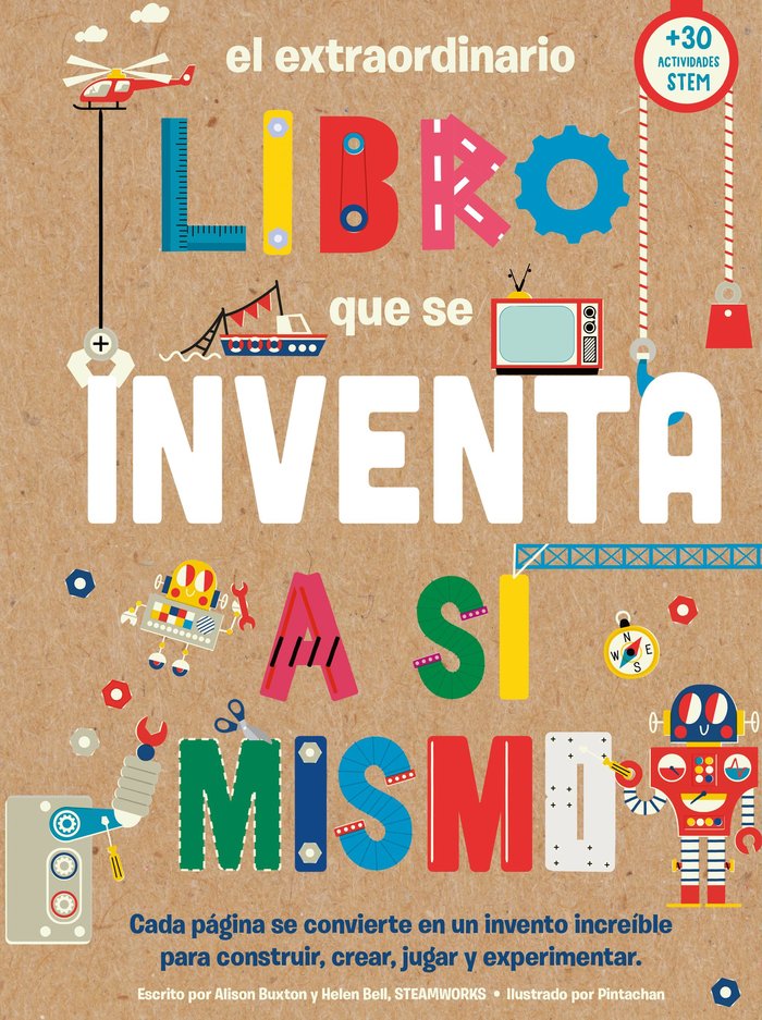 EL EXTRAORDINARIO LIBRO QUE SE INVENTA A SI MISMO, de BUXTON, ALISON | portada del libro
