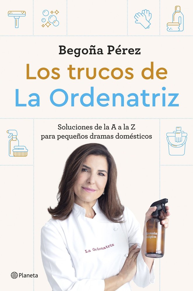 LOS TRUCOS DE LA ORDENATRIZ, de BEGO, LA ORDENATRIZ | portada del libro