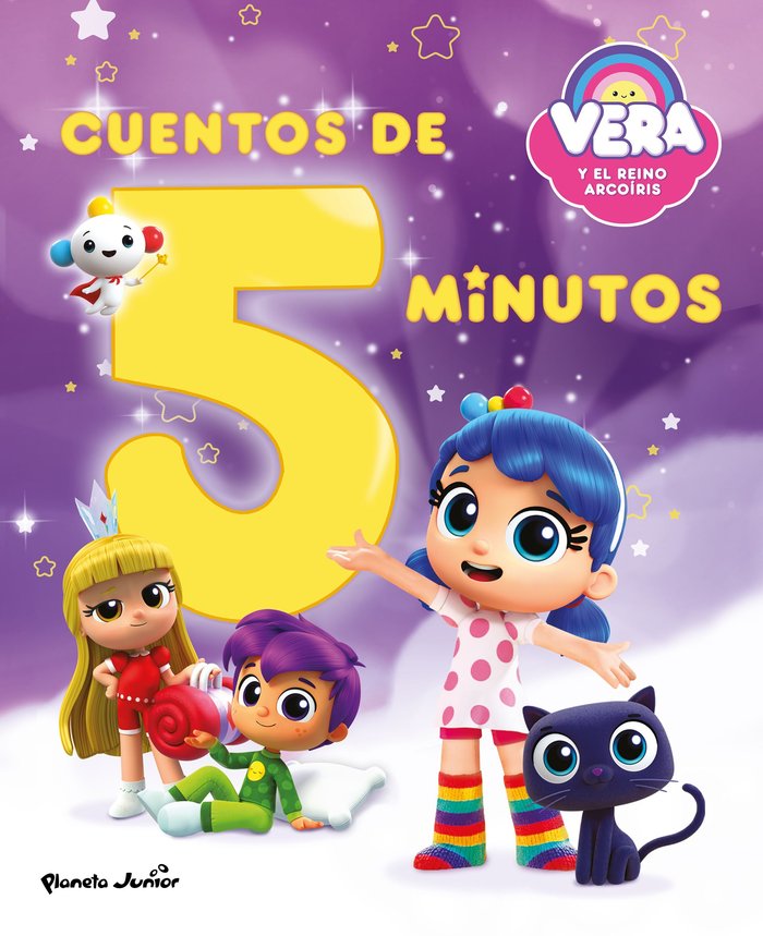 VERA Y EL REINO ARCOIRIS CUENTOS DE 5 MINUTOS, de VERA Y EL REINO ARCOIRIS | portada del libro