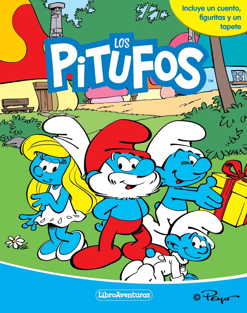 PITUFOS. LIBROAVENTURAS, de LOS PITUFOS | portada del libro