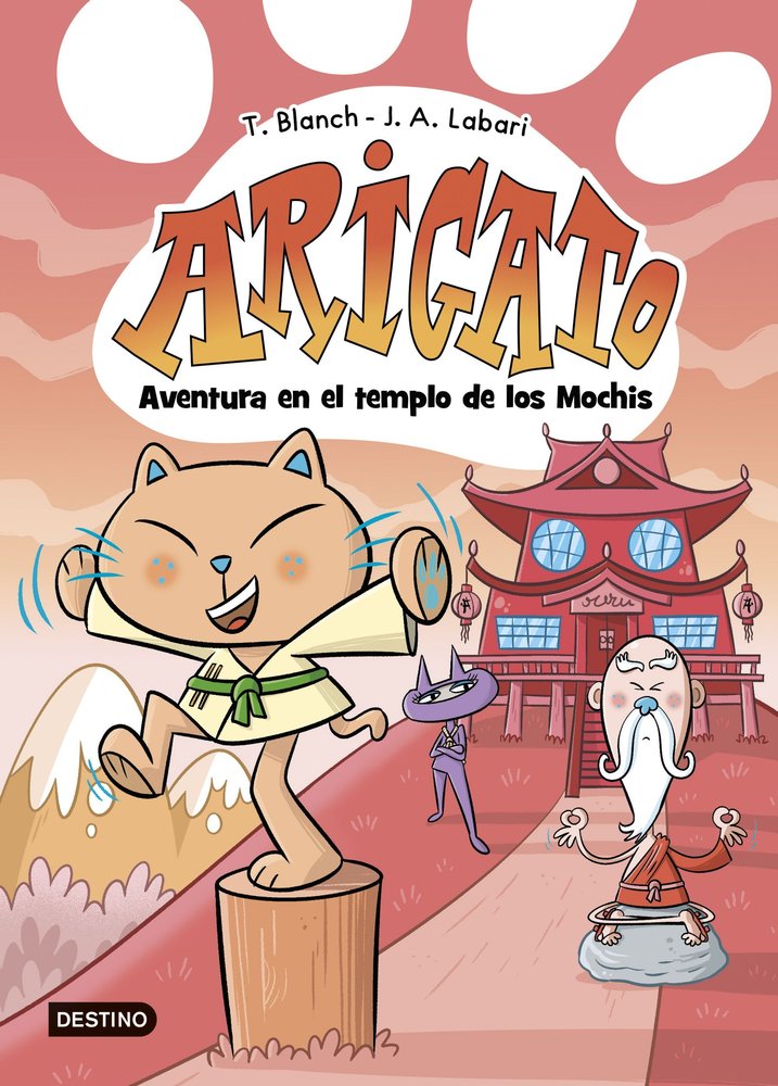ARIGATO 3. AVENTURA EN EL TEMPLO DE LOS MOCHIS, de BLANCH, TERESA | portada del libro