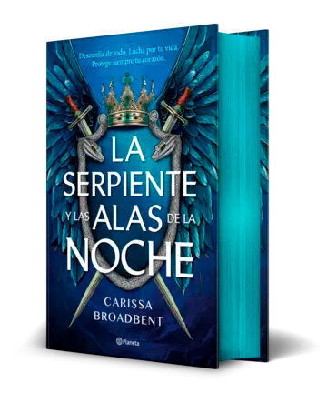 LA SERPIENTE Y LAS ALAS DE LA NOCHE (EDICION DELUXE), de BROADBENT, CARISSA | portada del libro