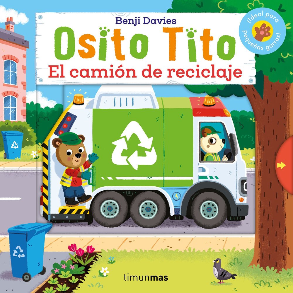 OSITO TITO EL CAMION DE RECICLAJE, de BENJI DAVIES | portada del libro