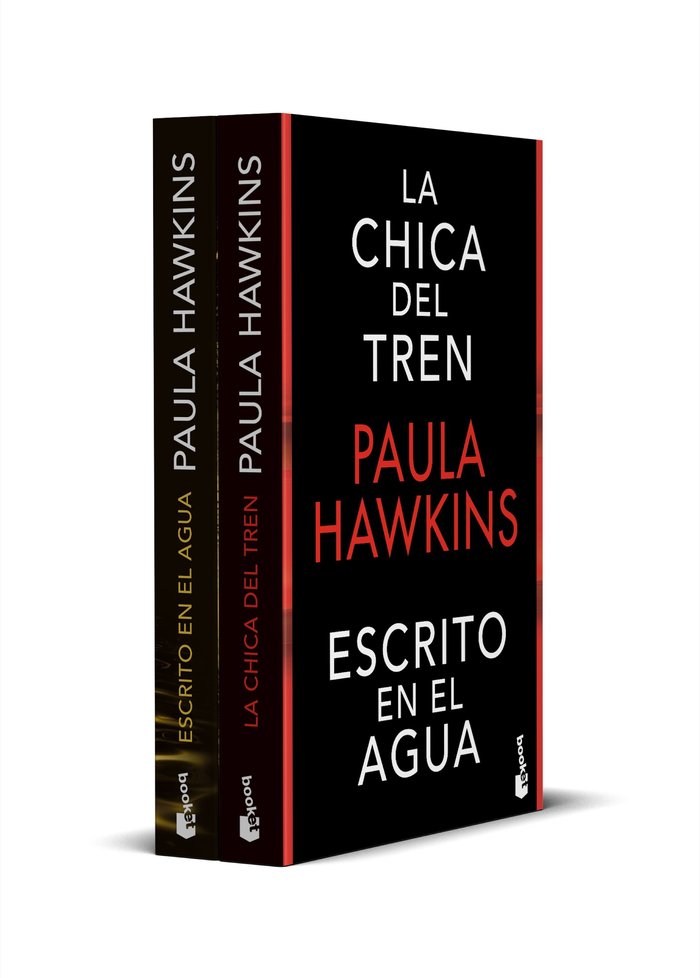 PACK LA CHICA DEL TREN + ESCRITO EN EL AGUA, de HAWKINS, PAULA | portada del libro