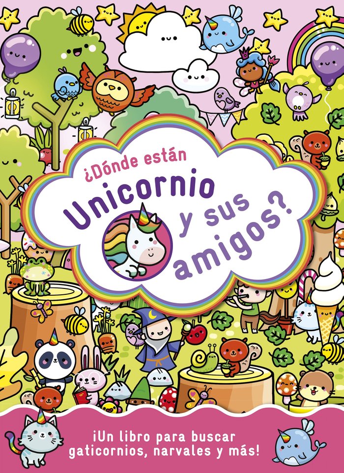 DONDE ESTAN UNICORNIO Y SUS AMIGOS, de VARIOS AUTORES | portada del libro