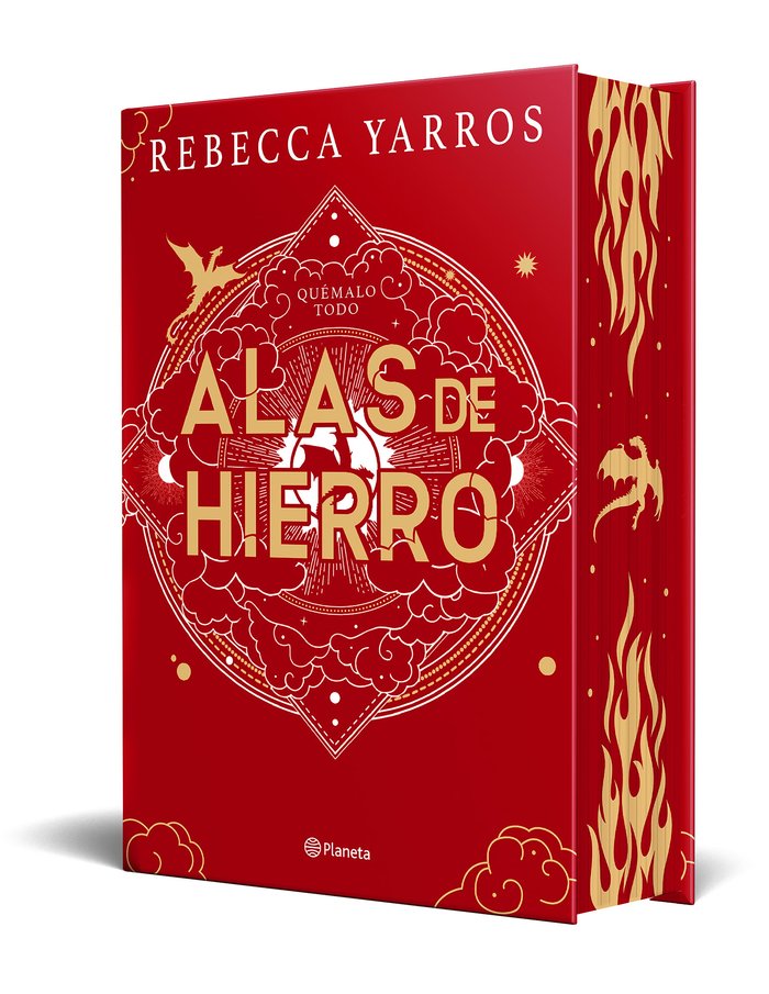 ALAS DE HIERRO (EMPIREO 2) EDICION COLECCIONISTA ENRIQUECIDA Y LIMITADA, de YARROS | portada del libro
