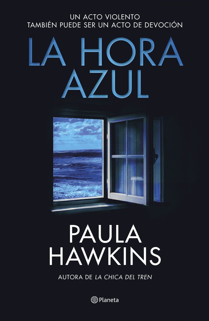 La hora azul, de PAULA HAWKINS | portada del libro